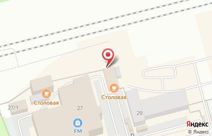 Столовая в Сургуте на карте