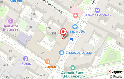 Магазин хозтоваров, ИП Попов О.Л. на карте