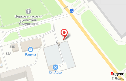 Автокомплекс в Ульяновске на карте
