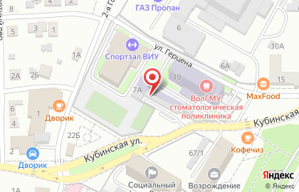 Автомобильная мастерская в Краснооктябрьском районе на карте