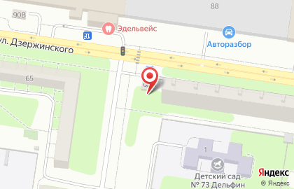 Автошкола РОСТО-Т в Автозаводском районе на карте