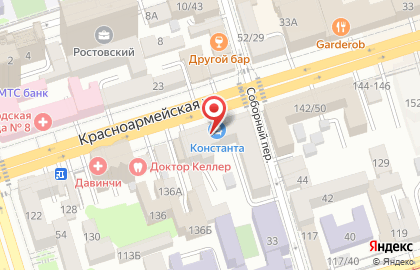 Мастерская Краснодеревщиков салон дизайнерской мебели на карте