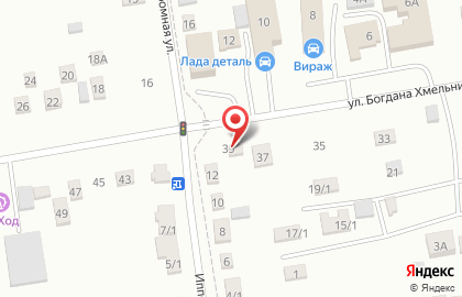 Магазин Мир аккумуляторов на улице Богдана Хмельницкого на карте