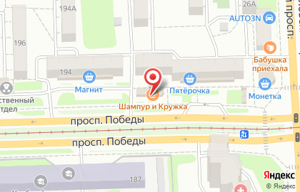 Шашлычная №1 в Курчатовском районе на карте