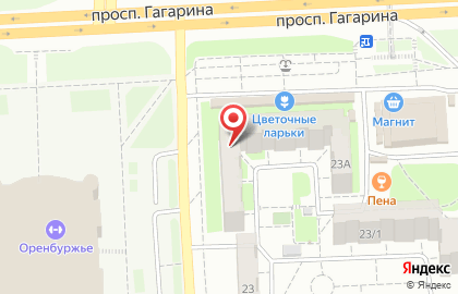 Медицинская лаборатория МедиаЛаб на проспекте Гагарина на карте