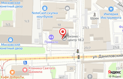 Фундамент МСК на карте