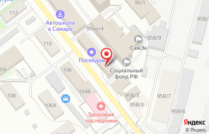 ООО Посейдон на улице Санфировой на карте