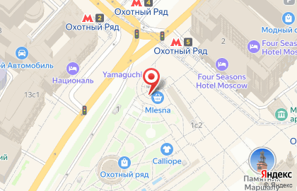 Магазин парфюмерии и косметики Рив Гош в Москве на карте