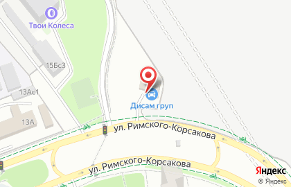 Автомойка в Москве на карте