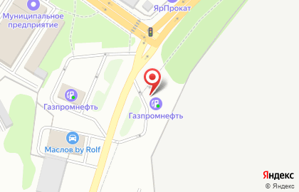 АЗС в Ярославле на карте
