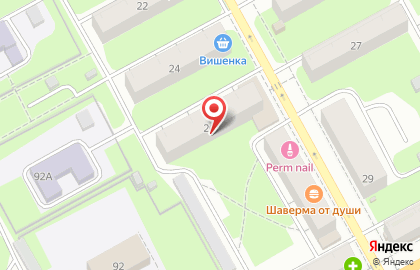 Сеть супермаркетов Виват на улице Одоевского на карте