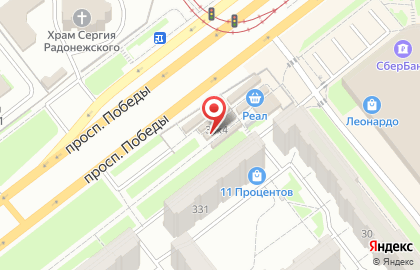 Продуктовый магазин Экономка в Калининском районе на карте