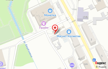 Березовское городское общество охотников и рыболовов на карте