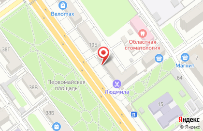 Магазин молочной продукции Мичурино на Советской улице на карте