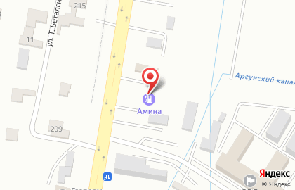 Амина в Грозном на карте
