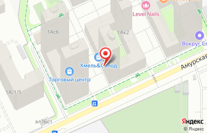 Мини-маркет на Амурской улице на карте