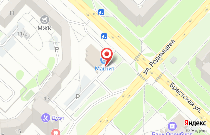 Ресторан быстрого питания Bang Burger в Дзержинском районе на карте