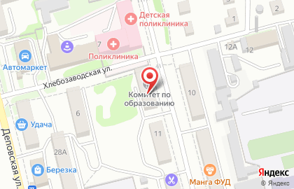 Виола на улице Гагарина на карте