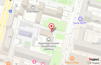 Уфимский городской фонд развития и поддержки малого предпринимательства в Уфе на карте
