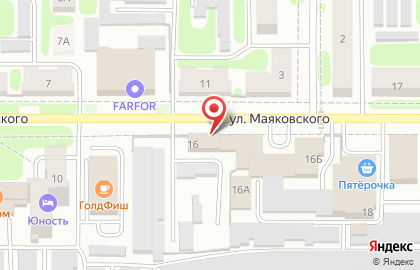 Торговая компания Сварка-Центр на улице Маяковского на карте