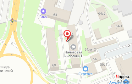 Столовая на Большой Санкт-Петербургской на карте