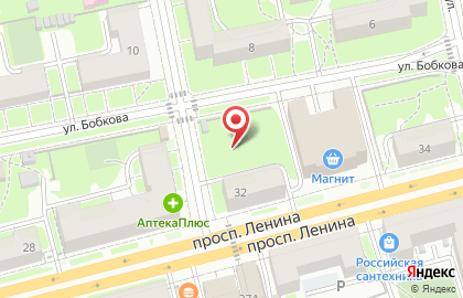 Велес на проспекте Ленина на карте