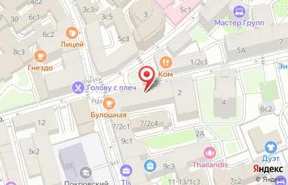Участковый пункт полиции в Москве на карте