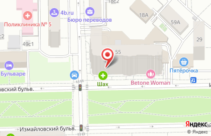 Уралсиб ОАО Дополнительный Офис Измайлово на карте