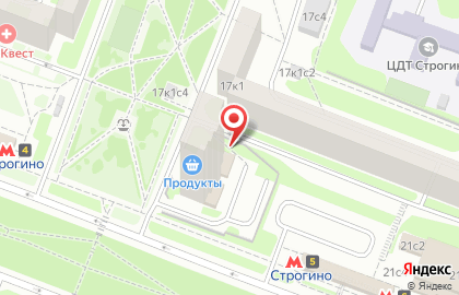 Мос Бизнес Групп, ООО МБГ на улице Строгинский на карте