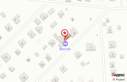 Гостиница Восток в Москве на карте