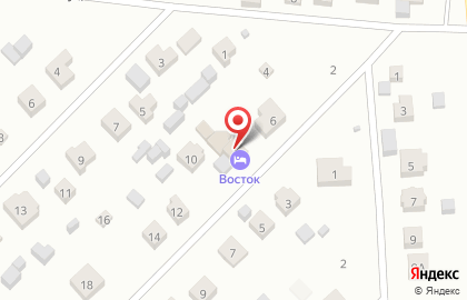 Гостиница Восток в Москве на карте