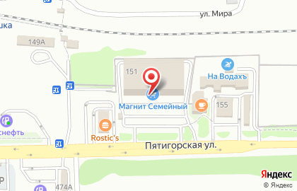 Автомат по продаже горячих напитков Italian time на Пятигорской улице на карте