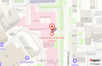 Аптека Губернская в Кировском районе на карте