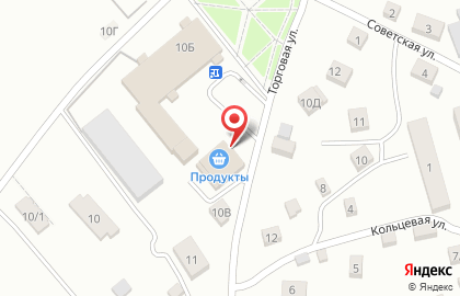 Продуктовый магазин в Омске на карте