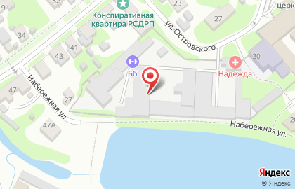 Частная охранная компания нк Статус на улице Островского на карте