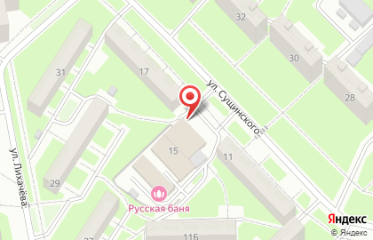 Супермаркет Эверест дисконт в Саранске на карте