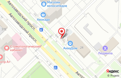 Пекарня Дом Хлеба на Автозаводском проспекте на карте