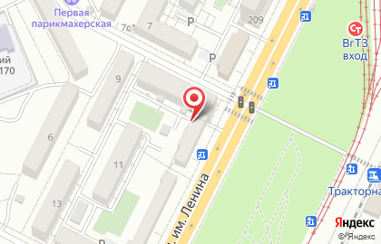 Департамент муниципального имущества в Тракторозаводском районе на карте