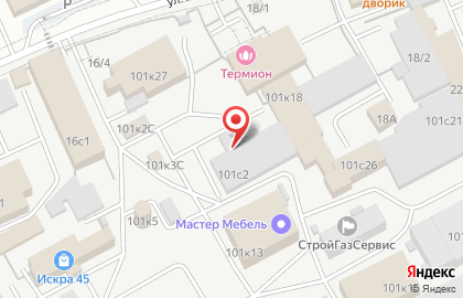 Магазин Лето на Омской улице, 101 стр 2 на карте