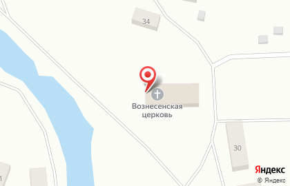 Храм Вознесения Господня на Заозёрной улице на карте