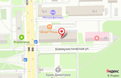 Найфл на улице Сталеваров на карте