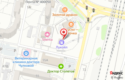 Волгоградский филиал Банкомат, КБ Петрокоммерц на улице Пархоменко на карте