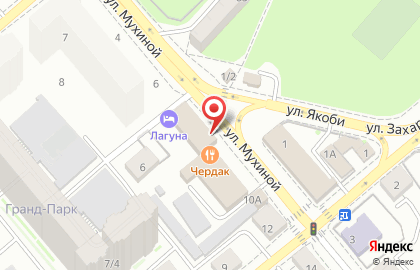 Центр отдыха Лагуна в Свердловском районе на карте