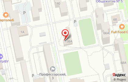 Зал бокса Boxing gym urfu на карте