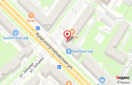 Ателье "Goodwill" на Краснопутиловской улице на карте