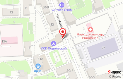 ЗАО Подольский учебно-курсовой комбинат на карте