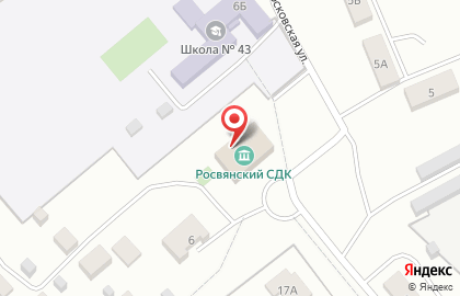 Росвянская сельская библиотека на карте