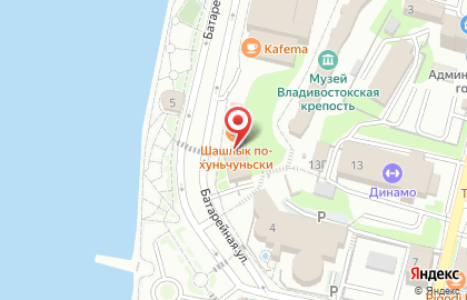 Оазис на Батарейной улице на карте