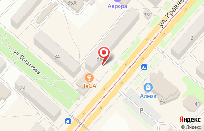 Магазин хозяйственных товаров Рич в Красноярске на карте