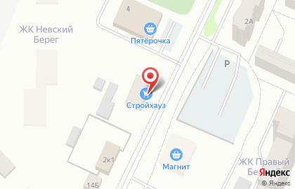 Магазин одежды в Санкт-Петербурге на карте